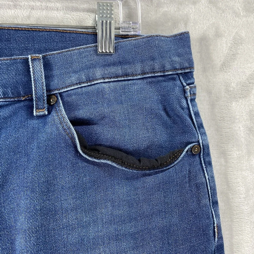 Mott & Bow Jeans Mens 35x29 Slim Fit Denim Stretch Blue Casual Modern Preppy